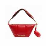 Puffy Logo Top Handle -red black