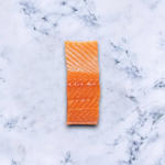 AVG 1 Norwegian Salmon Frozen Portion Skin On 200G