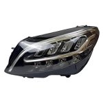 Mercedes W205 19-21 Full LED Headlight Shell - Left Side