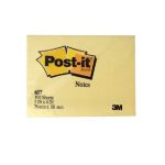 3M657 Post It 76.2 101.6 Yellow