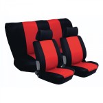 STINGRAY Espada Car Seat Cover Set Red 6PC