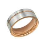 C1004-C32607 - Men's Stainless Steel Band Ring - Size 11