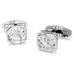 SWAROVSKI Millenia Cufflinks Octagon Cut White Rhodium Plated