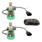 Multi-purpose LED 9005 Replacement Headlight Bulbs With Remote