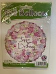 Happy Bday Rose Foil 18INCH