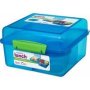 Lunch Cube Maxi With 1 Pot Blue 2L