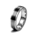 Stainless Steel Unisex Spinner Ring - 9 Us