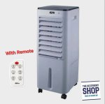 Air Cooler Fan Humidifier 3 Speeds Oscillating With 2 Ice Packs With Remote – Alva