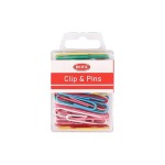 Large Colourful Paper Clips 50MM For Office School & Home Use
