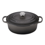 Le Creuset Signature Oval Casserole Flint 31CM