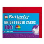 Ruled Index speech Cards – A7 160GSM Bright – 100 Sheets – ISC051