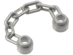 Parts Chain 5 Links 92338 - Flat Silver