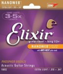 Elixir Nanoweb Extra-light 10-47 Phosphor Bronze Acoustic Guitar Strings
