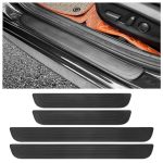 4PCS Car Door Sill Protector Anti-scratch Rubber Car Door Protector Edge Guards For Door Steps Universal Waterproof Door Thresho