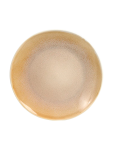 Reactive Glaze Round Dinner Plate 27.3CM - None Brown