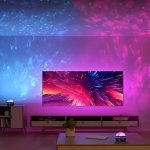 1PC Multi-functional Water Ripple Night Light - 7-COLOR Remote Controlled Projection For Dreamy Bedroom & Living Room Atmosphere