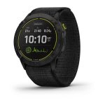 Garmin Enduro - Carbon Gray Dlc Titanium With Black Ultrafit Nylon Strap