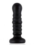6 Inch Ass-jacker Ribbed Butt Plug