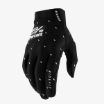 100% Ridefit Gloves Slasher Black - XL