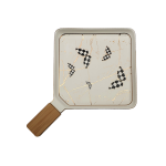 Plate With Wooden Handle SGN2470