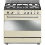 Smeg SSA91MAP9 Concert Cooker And Multifunction Oven 90CM Vintage Cream