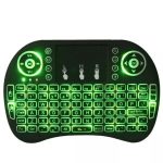 I8 MINI Wireless Keyboard Rechargeable LED Backlit Air Mouse