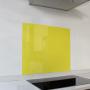 Yellow Hob Splashback 598 X 650 X 6MM