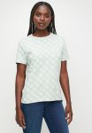 Guess No Mie 4G Short Sleeve T-Shirt - 4G Circle Sparkle Green Aop
