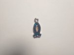 Abalone Shell Plated Fish Pendant SX24