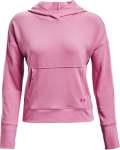 Women's Ua Rival Terry Taped Hoodie - Planet Pink Md