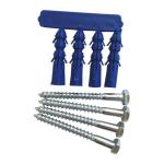 6X60MM Coach Screw & 8MM Af