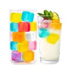 Kikkerland Reusable Rainbow Ice Cubes Set Of 30