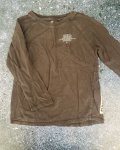 Cotton On Charcoal Wild Child Long Sleeve T Shirt 6Y