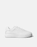 Calvin Klein Basket Cupsole Oxford Laceup White Sneakers - UK11 White