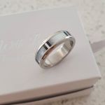Rory Men's Ring Stainless Steel Sizes 6-12 - Size 6