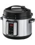 Black+Decker 1350W Electric Pressure Cooker 10 Liter Capacity Black/silver