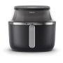 Philips Airfryer 3000 Series - 6.2L 1700W See-through Cooking Window Rapidair Plus Technology 16 Cooking Functions Digital Interface Touch Screen Black/silver - NA331/00