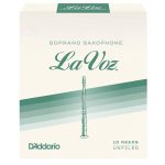 Daddario RIC10SF La Voz Soprano Saxophone Strength Soft Reeds : Box Of 10