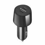 Intouch 40W Pd Car Charger Super-fast Charging Black