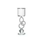 22CM Olympic Candle Holder Silver