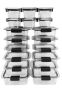 Clear Airtight Lunch/ Meal Prep Container - 18 Piece Set