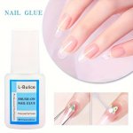L-bulice Brush-on Nail Glue Professional Nail System Gel Adhesive For Artificial Nails & Rhinestones - Bottle Pvc Compatible Str