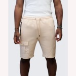 Pure Straaf Shorts In Beige M