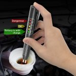 1PC Car Brake Fluid Tester Pen Auto Brake Diagnostic Testing Tool Hydraulic Fluid Liquid Oil Moisture Analyzer With 5 LED Indica
