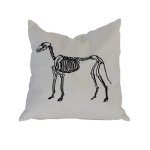Dog Linen Scatter Cushion Cover