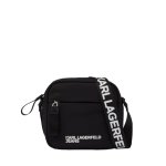 Nylon Square Crossbody -black