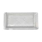 Platter Glass Panama 30CM X 15CM 1002