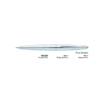 Pure Cross Atx Chrome Fountain Pen Medium 886-2MS