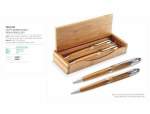 Unity Bamboo Ball Pen & Pencil Set - Natural