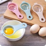 Easy-to-use Plastic Egg Separator - Yolk & White Strainer For Baking And Cooking Kitchen Gadget